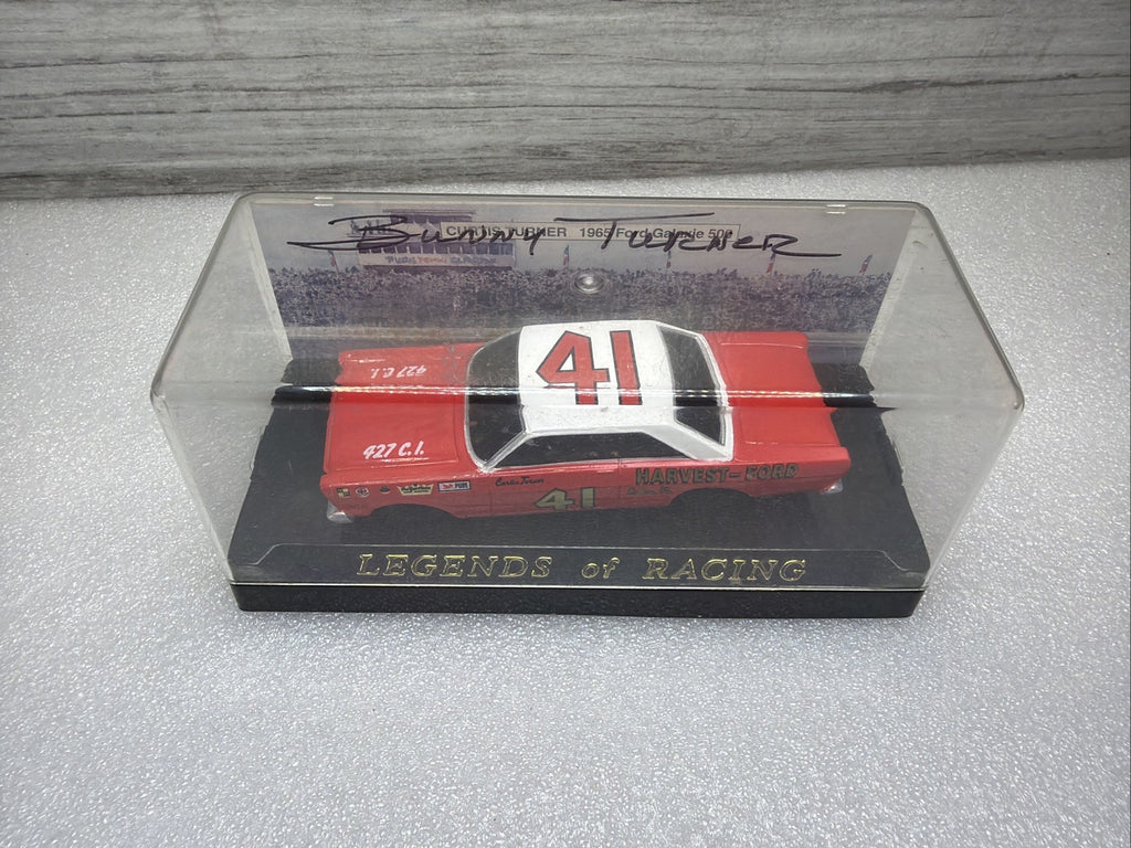 Legends of Racing 1/43 scale diecast Curtis Turner #41  1965 Ford Galaxie Signed1