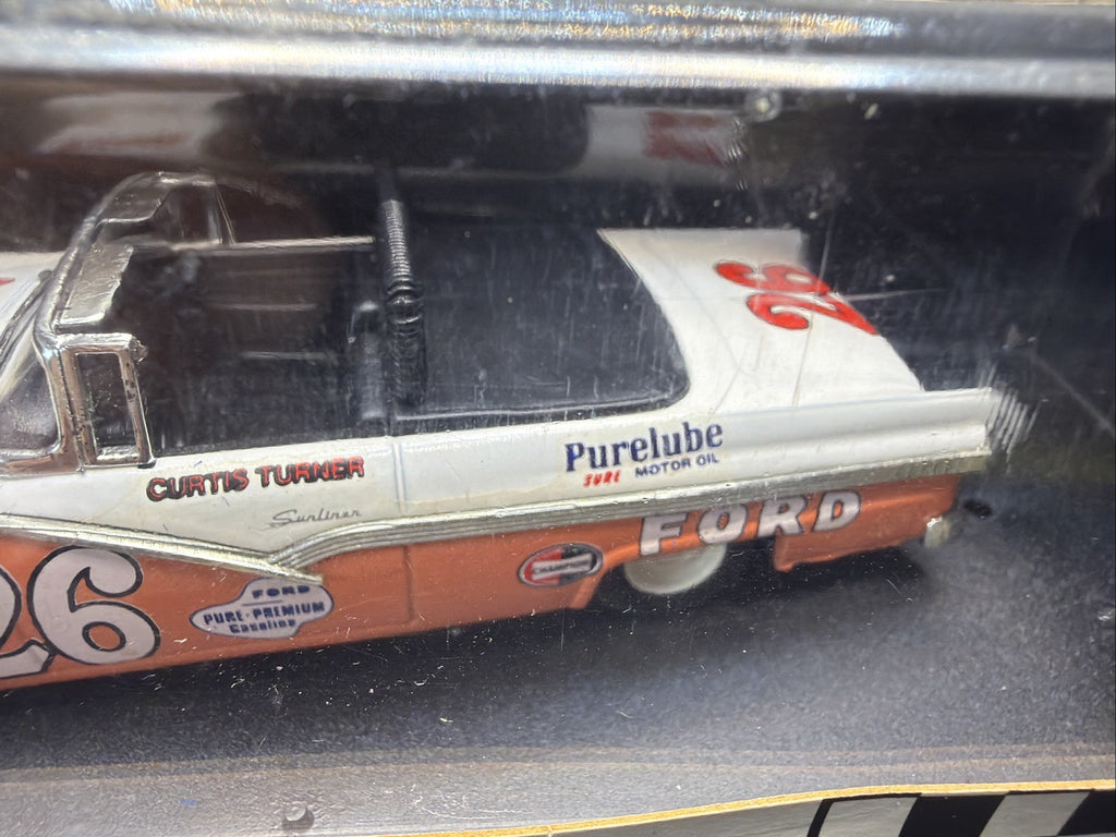 Curtis Turner #26 Ford Convertable Quartzo Legend Series Nascar Diecast 1/43rd8