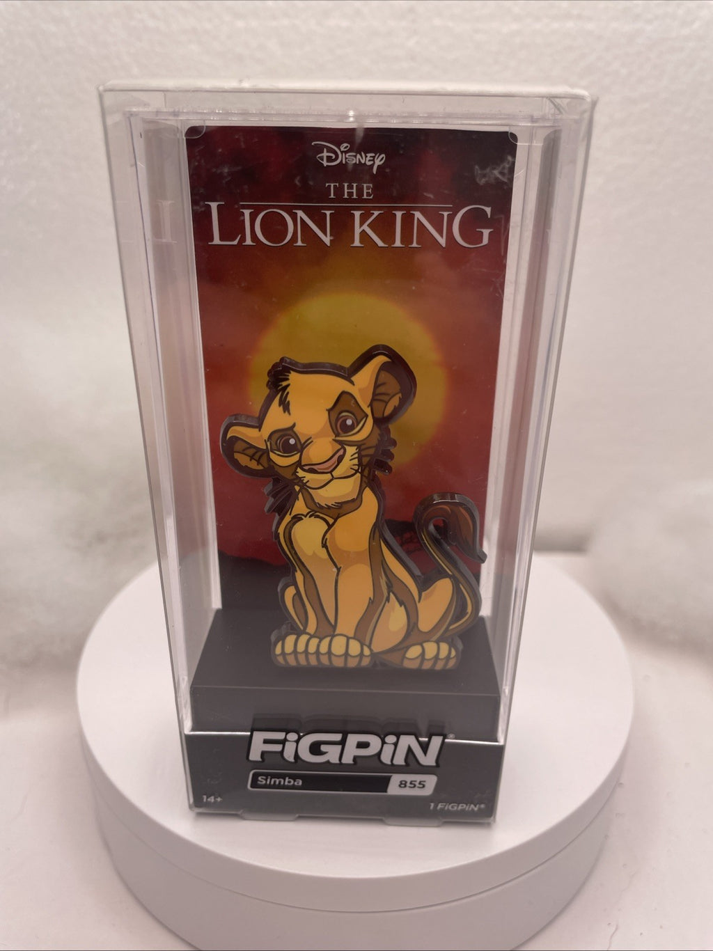 FiGPiN Disney The Lion King Simba #855 Collectible Pin New In Box4