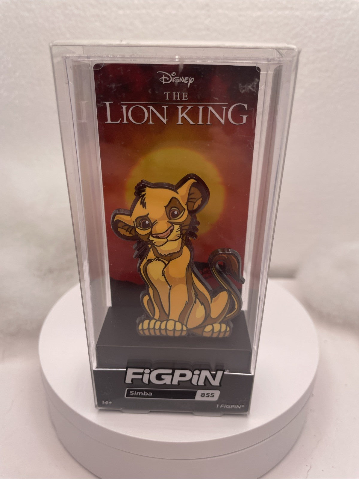 FiGPiN Disney The Lion King Simba #855 Collectible Pin New In Box4