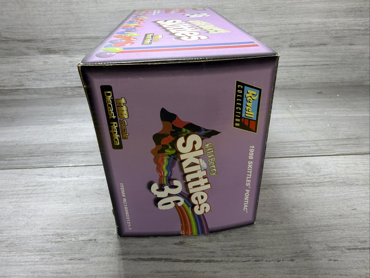 REVELL Ernie Irvan 1998 Wild Berry Skittles Pontiac 1/18 Scale 1 of 3120 New19