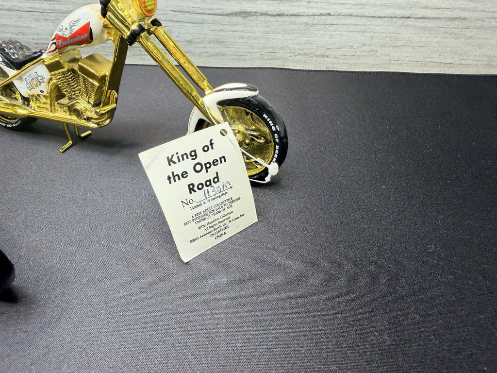 2 Budweiser Chopper Motorcycle Collectibles without box The Hamilton Collection2