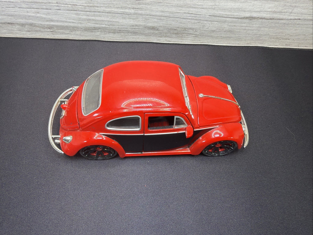 Jada Toys Big Time Kustoms 1959 VW Beetle 1:24 Diecast Red Black No. 923772