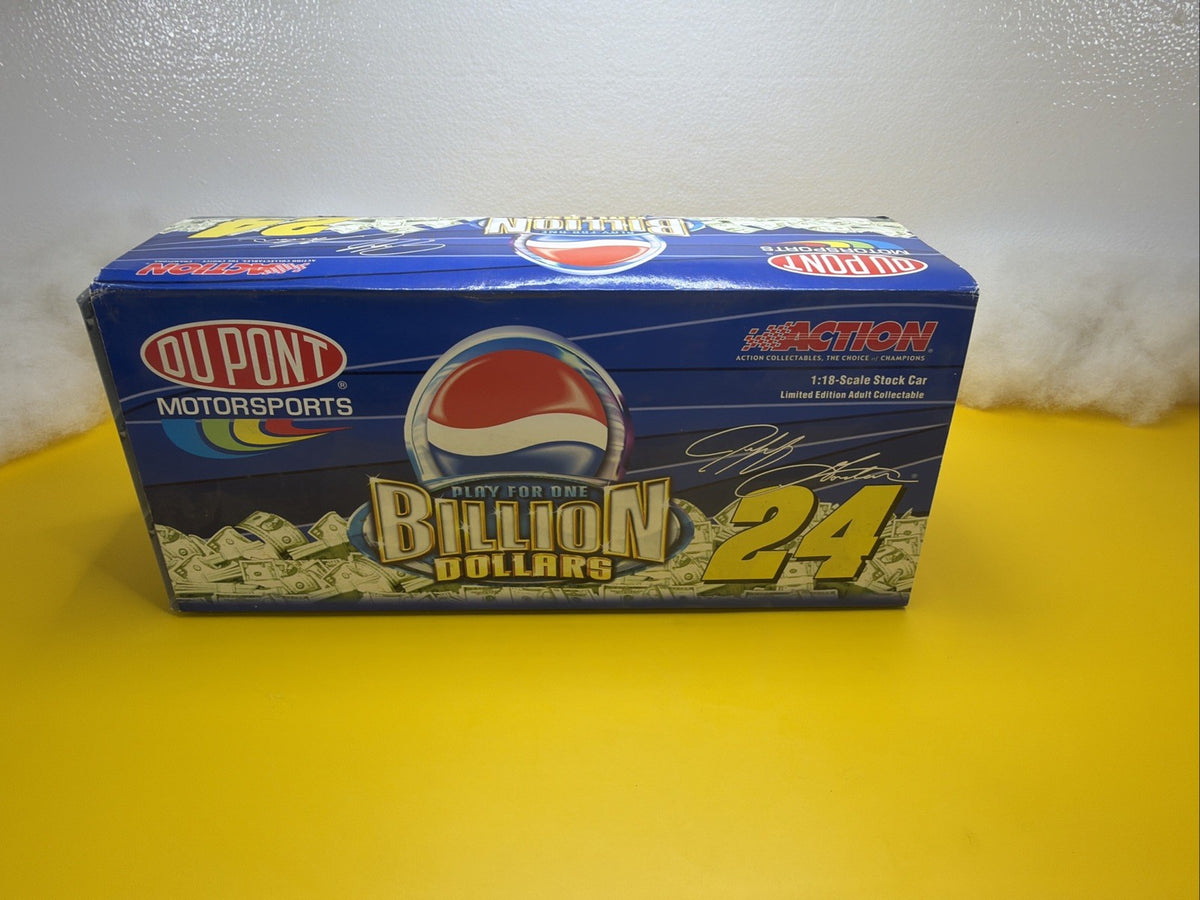Jeff Gordon #24 - Dupont / Pepsi Billion Dollar 2003 - NASCAR 1/18 Action New LE17