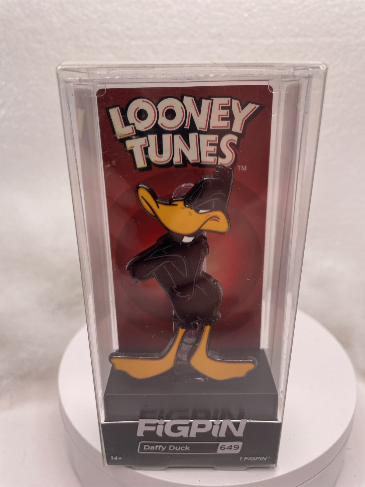 Figpin Looney Toons Daffy Duck Enamel Pin #649 Warner Bros Brand New0