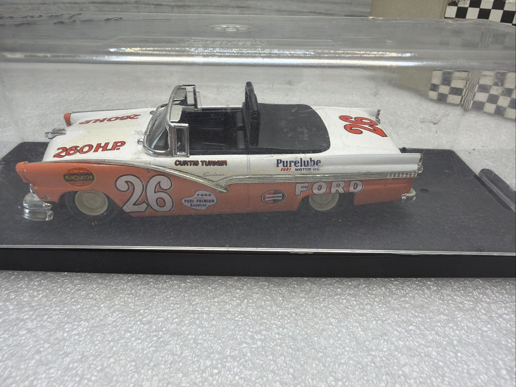 Curtis Turner #26 Ford Convertable Quartzo Legend Series  1/43rd Signed Read10
