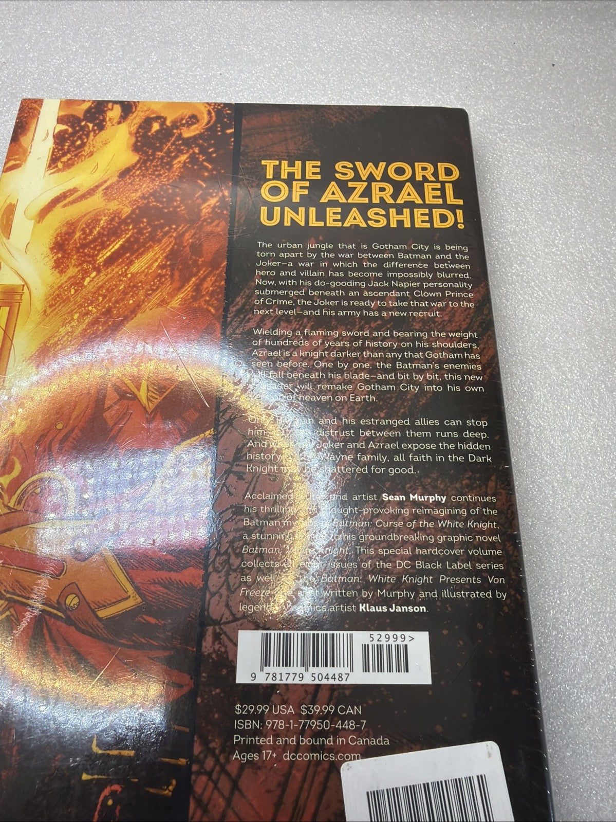 Batman: Curse of the White Knight by Sean Murphy: SEALED9