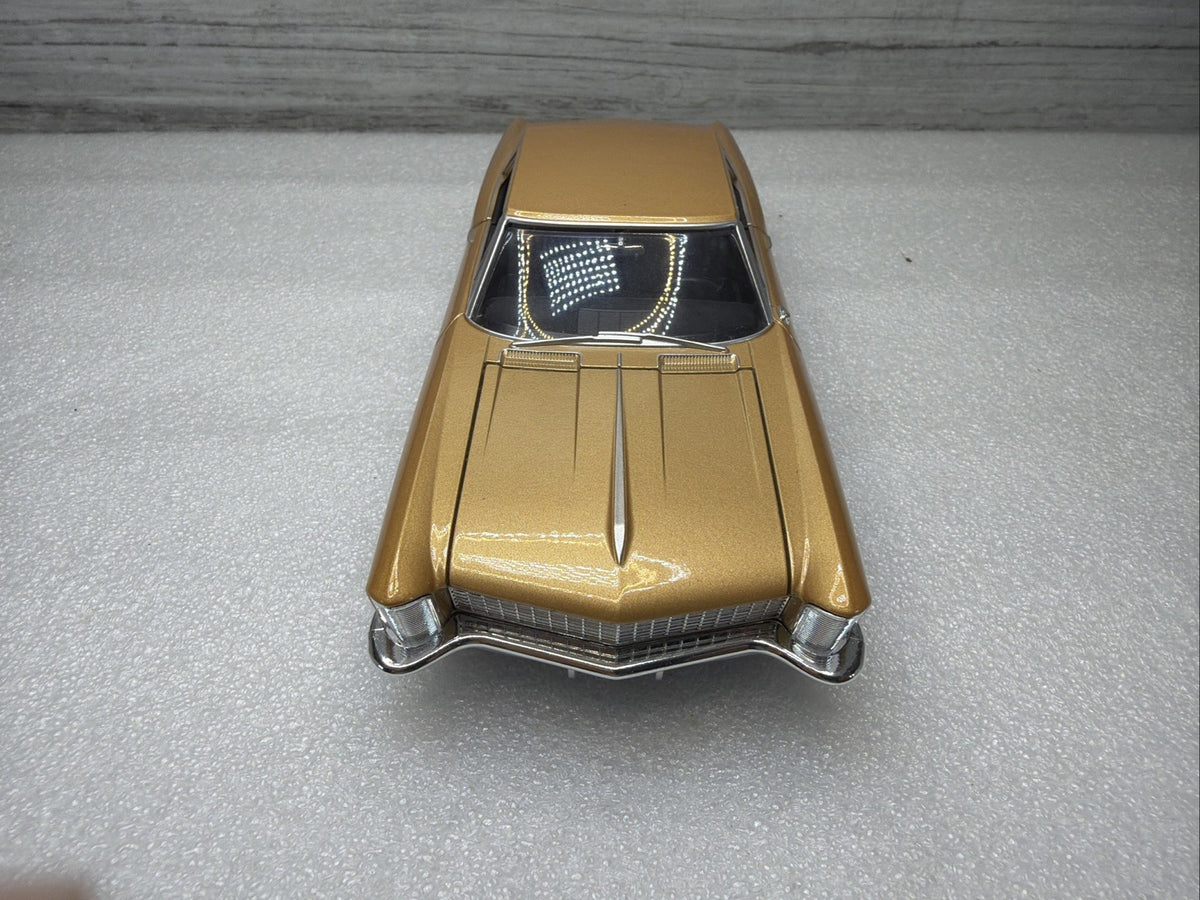 1965 BUICK RIVIERA GRAND SPORT HARD TOP WELLY 24072 1/24 DIECAST CAR GOLD NO BOX4