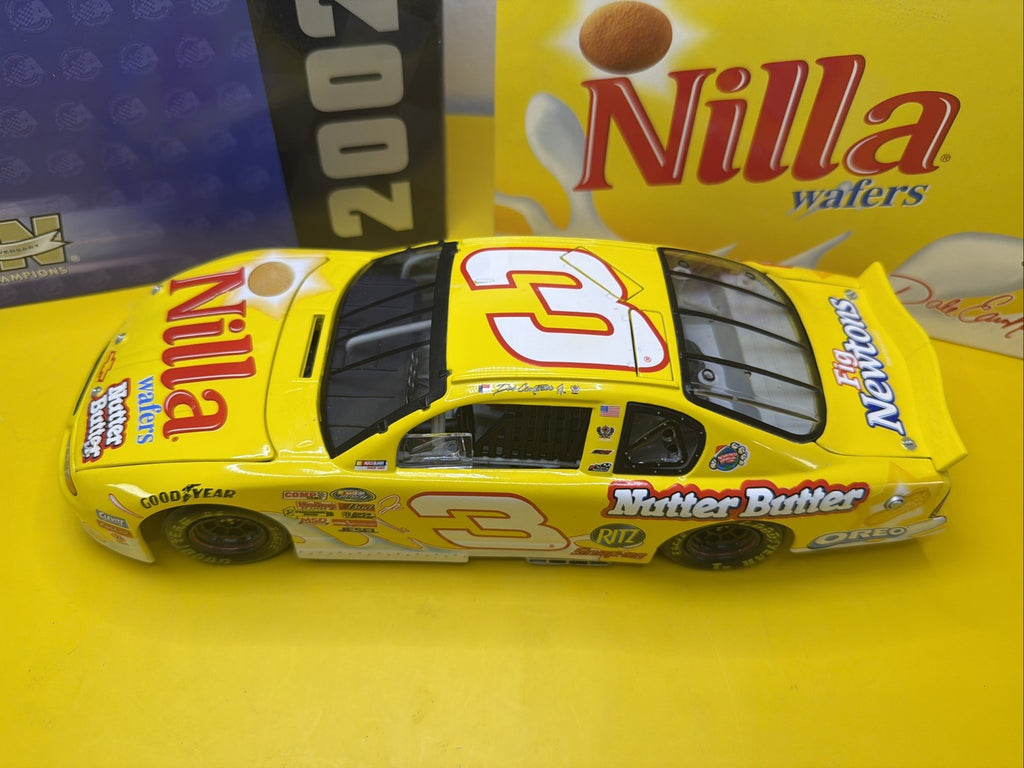 2002 Action 1/18 #3 Dale Earnhardt Jr Nilla /Nutter Butter Monte Carlo Nice2