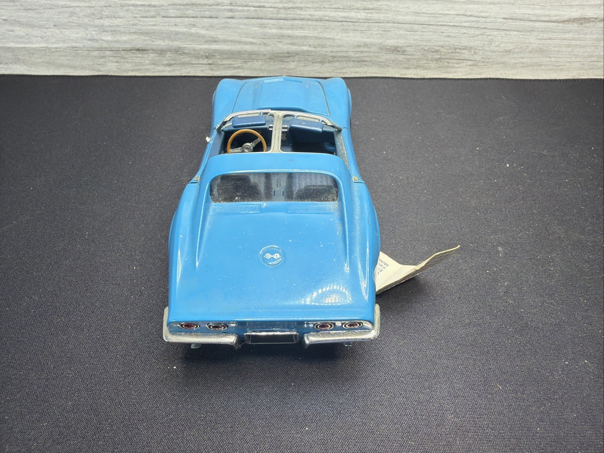 1968 Chevrolet Corvette, Franklin Mint, 1/24 Scale Diecast Model, Blue No Box5