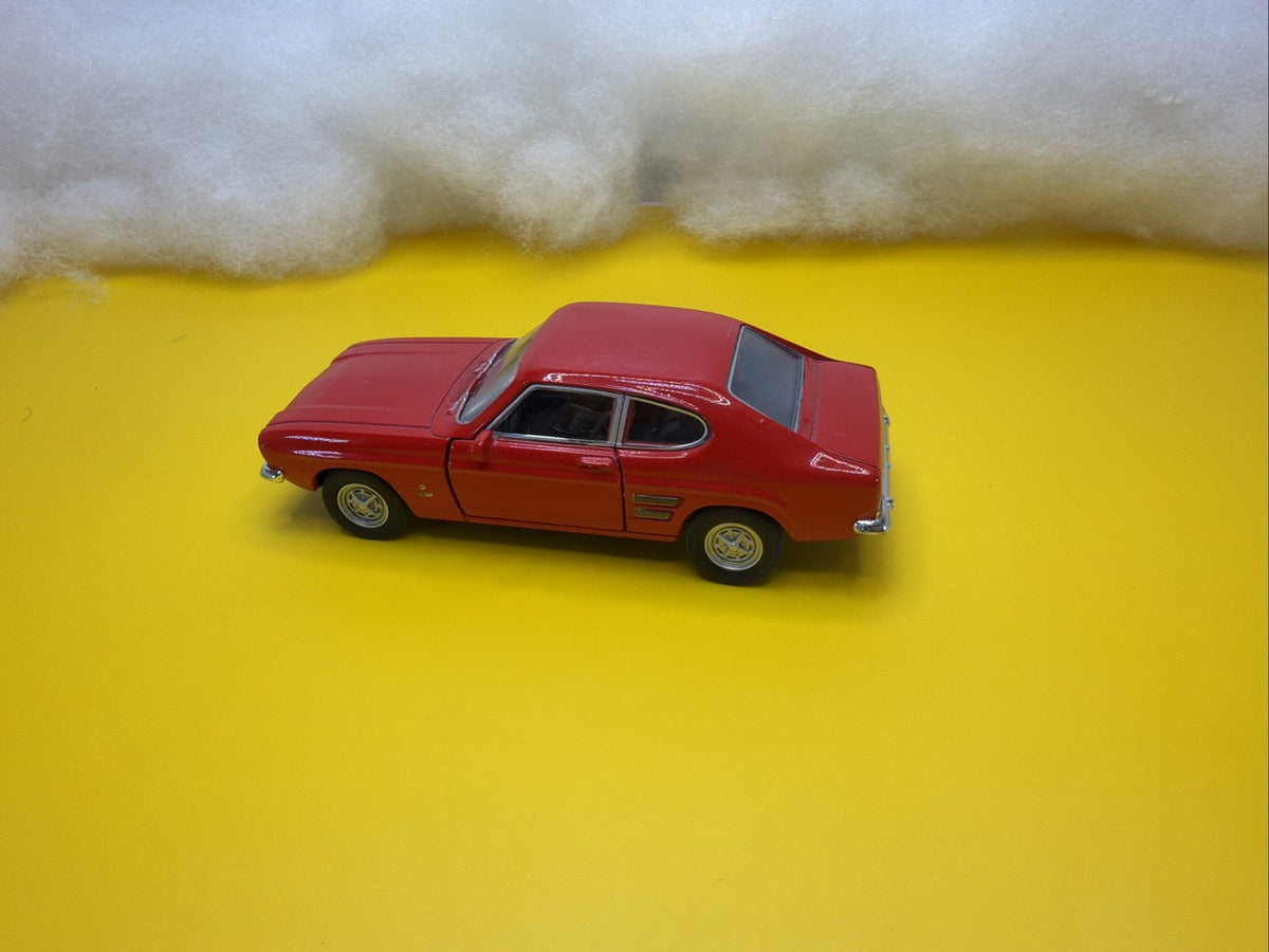 Welly 1969 Ford Capri Red 1:34 1:39 Scales 4.5 Inch Diecast Model No Box5