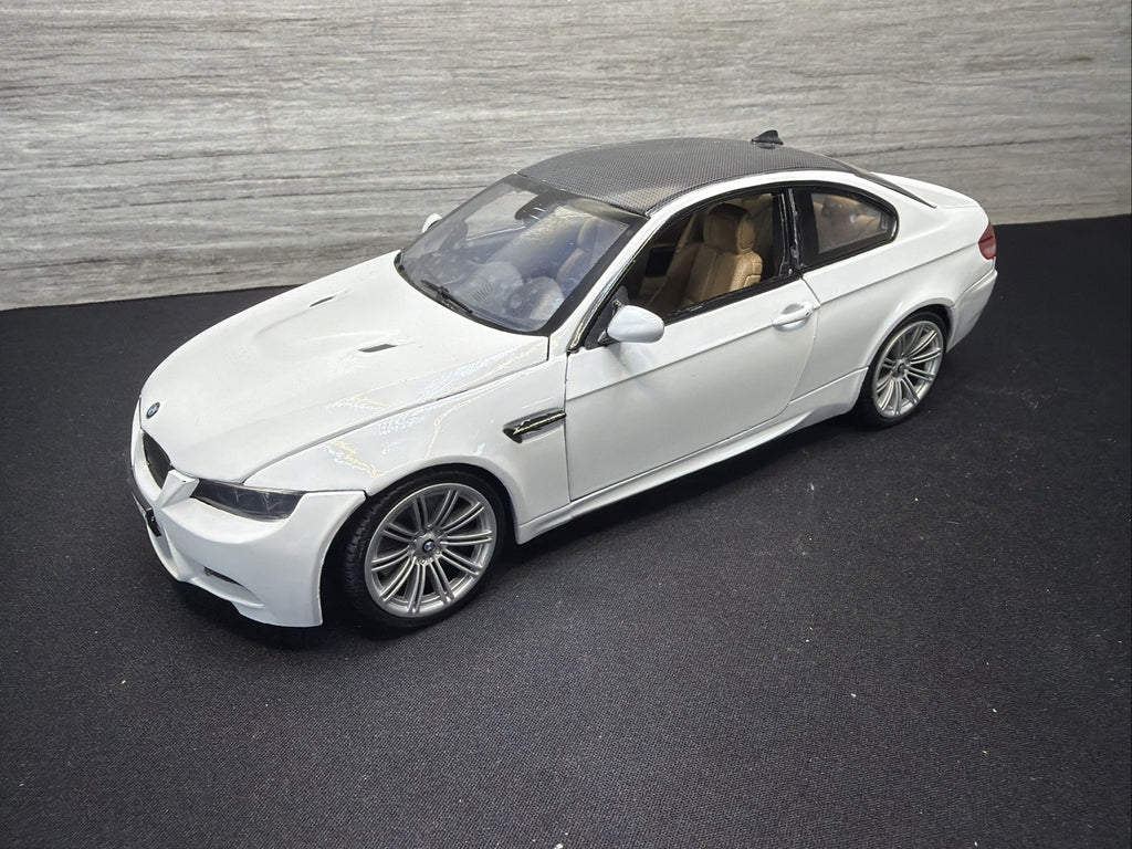 1:18 MOTORMAX BMW M3 Coupe - white - Rare Nice Condition E92 20087