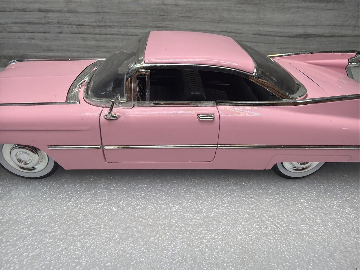 Jada, 1959 Cadillac Deville, Pink, 1:24 Diecast Car W Opening Doors Nice No Box11