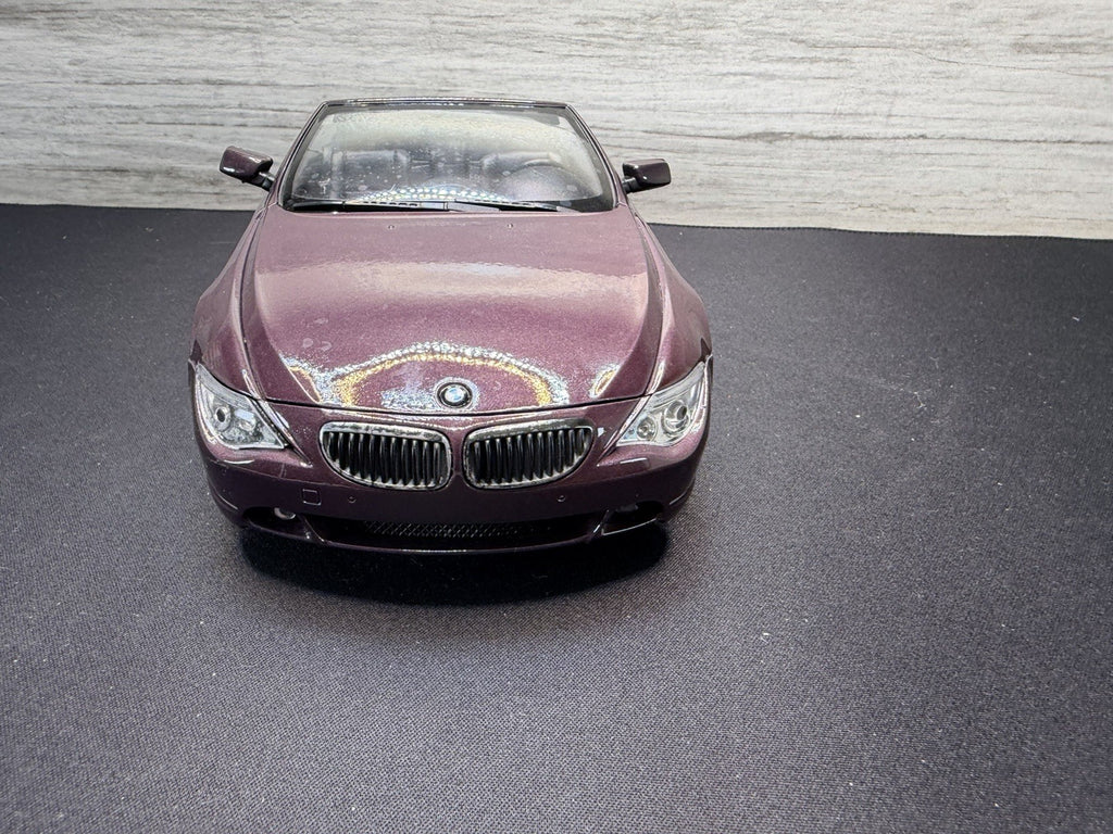 RARE Welly 1/18 BMW 645Ci Die-cast Car Model Collection burgundy No Box4