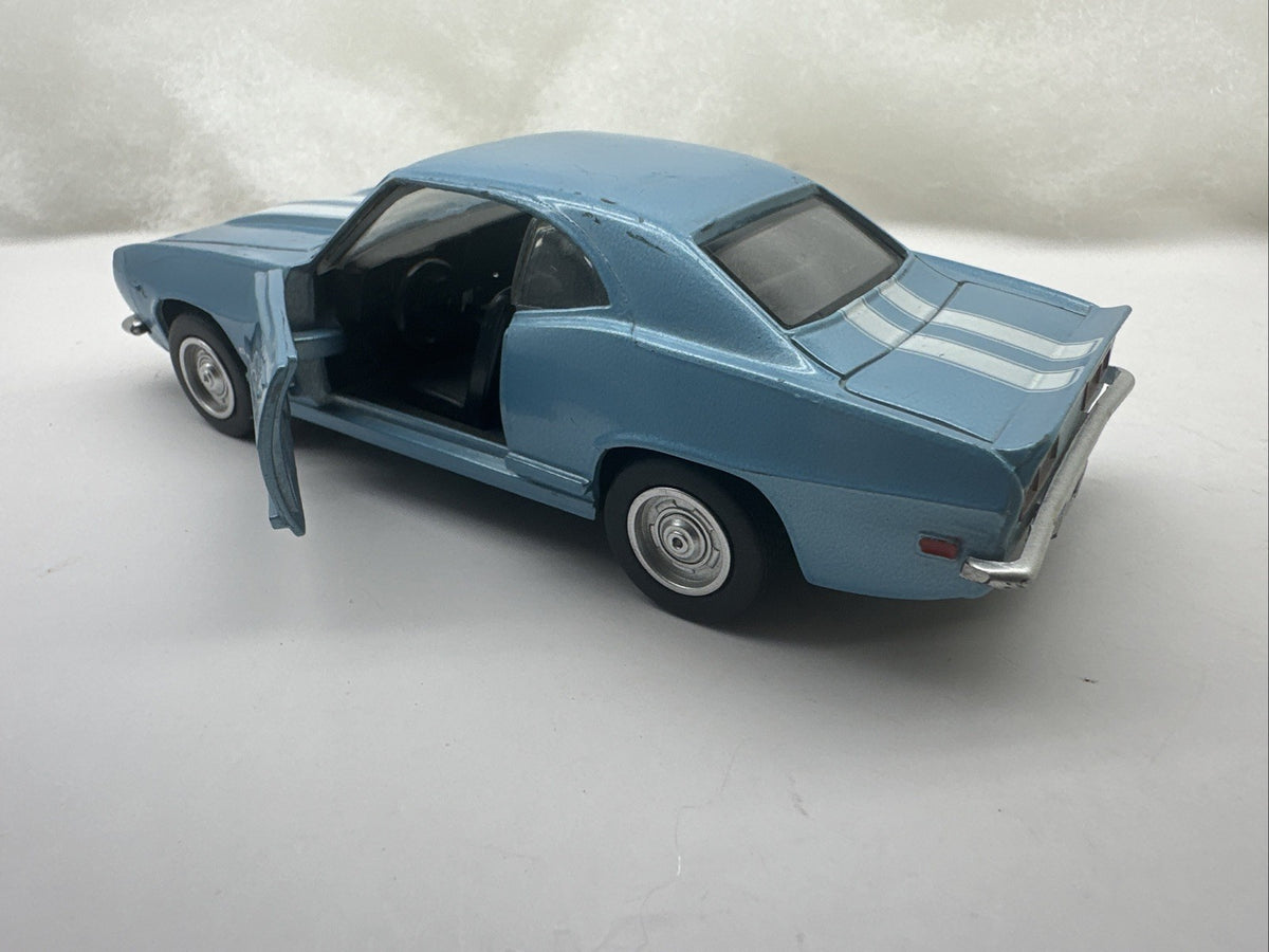 1999 New Ray 1:32 Scale Camaro 1969 Z28 Diecast Car Blue Used Speedy1