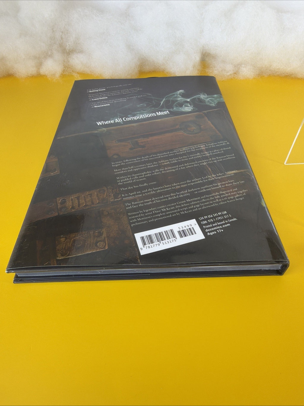 Batman Arkham Asylum Deluxe Edition DC Hardcover 2021 Grant Morrison Dave McKean6