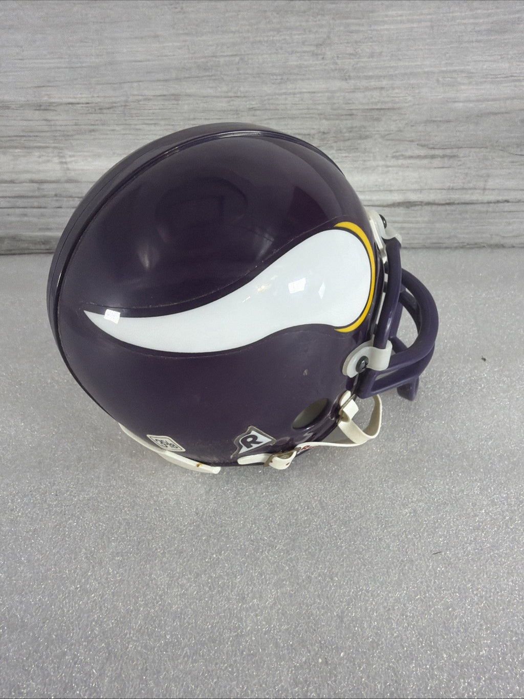 SIGNED MINNESOTA VIKINGS MINI HELMET CARL ELLER 81 READ, DESCRIPTION!! AUTHENTIC6
