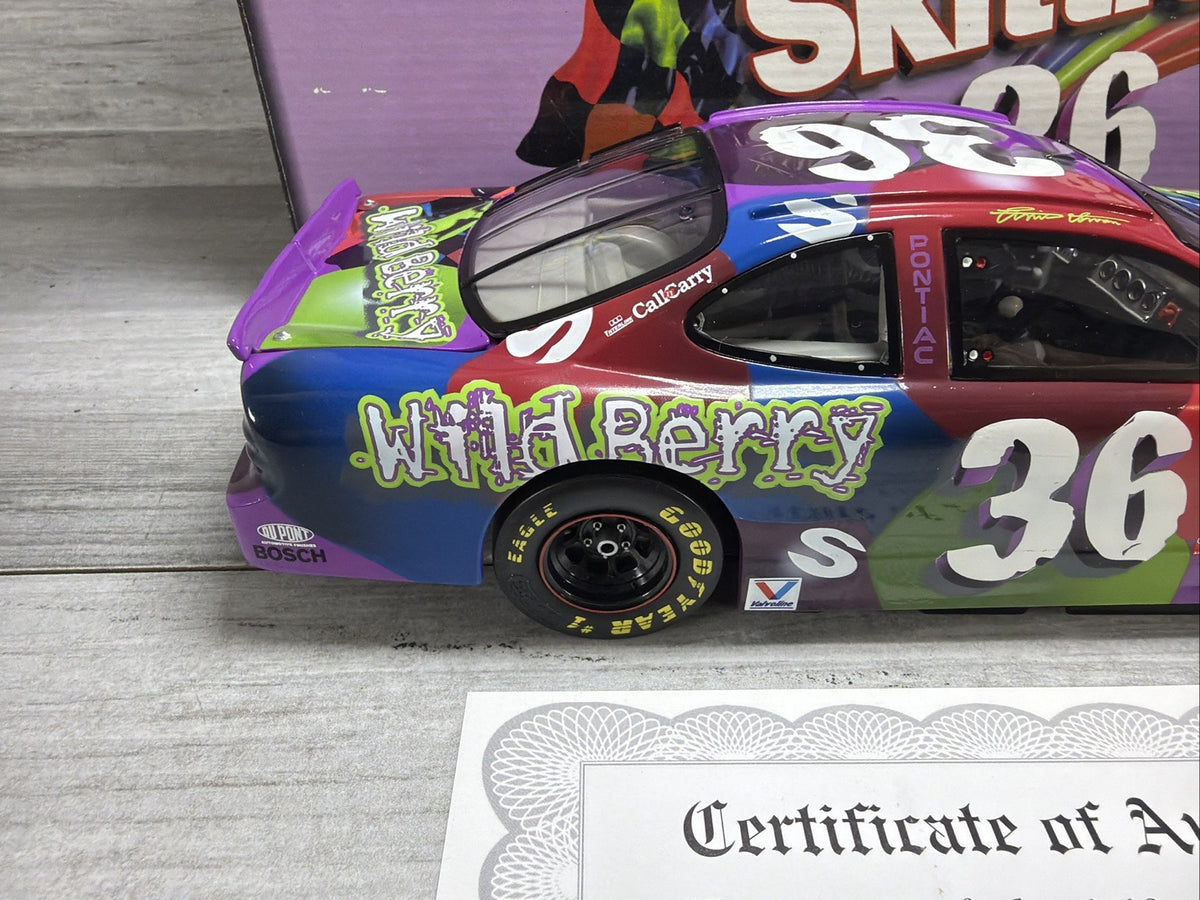REVELL Ernie Irvan 1998 Wild Berry Skittles Pontiac 1/18 Scale 1 of 3120 New10