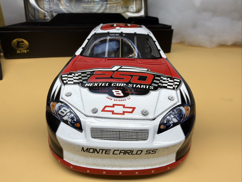 DALE EARNHARDT JR. 2006 ELITE #8 250TH CONSECUTIVE START CHEVY /1,500 MADE XRARE9