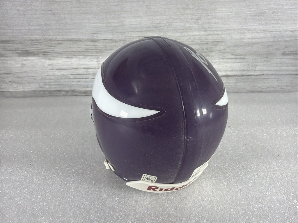 BRAD JOHNSON Signed Minnesota Vikings Mini Helmet NO COA PLEASE READ,AUTHENTIC5