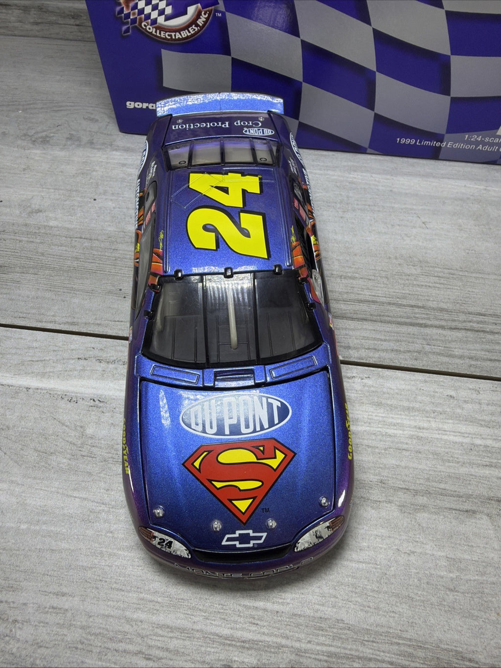 Action Jeff Gordon Dupont Superman Monte Carlo 1:24 Stock Car Limited Edition7