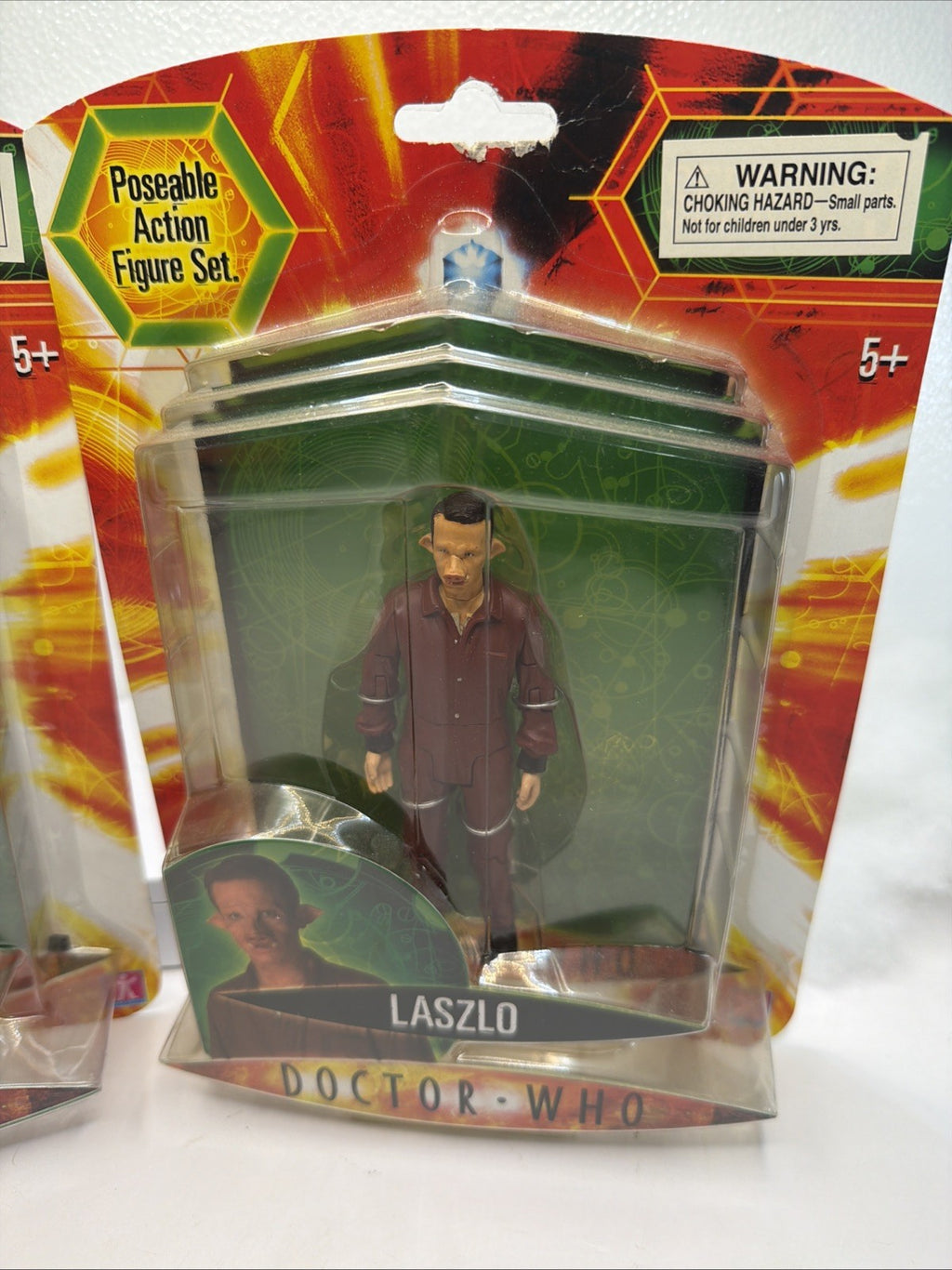 Dr Who Action Figure Laszlo & Brannigan 2004 Series 3 Lot Of 2 New Sealed2