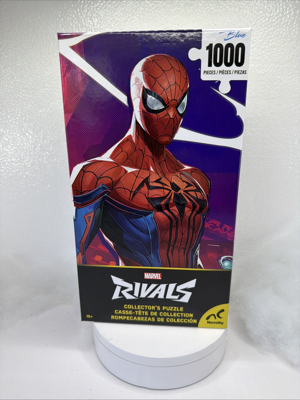Marvel Rivals Spiderman 1000 Pieces Puzzle New Sealed Bag Collectors 19x24 Inch0
