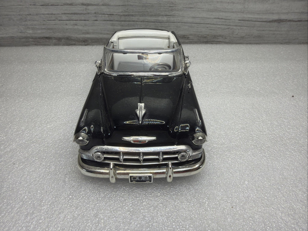 Jada Toys Dub Street Low 1:24 Scale BLACK 1953 Chevy Bel Air Convertible  NO BOX12