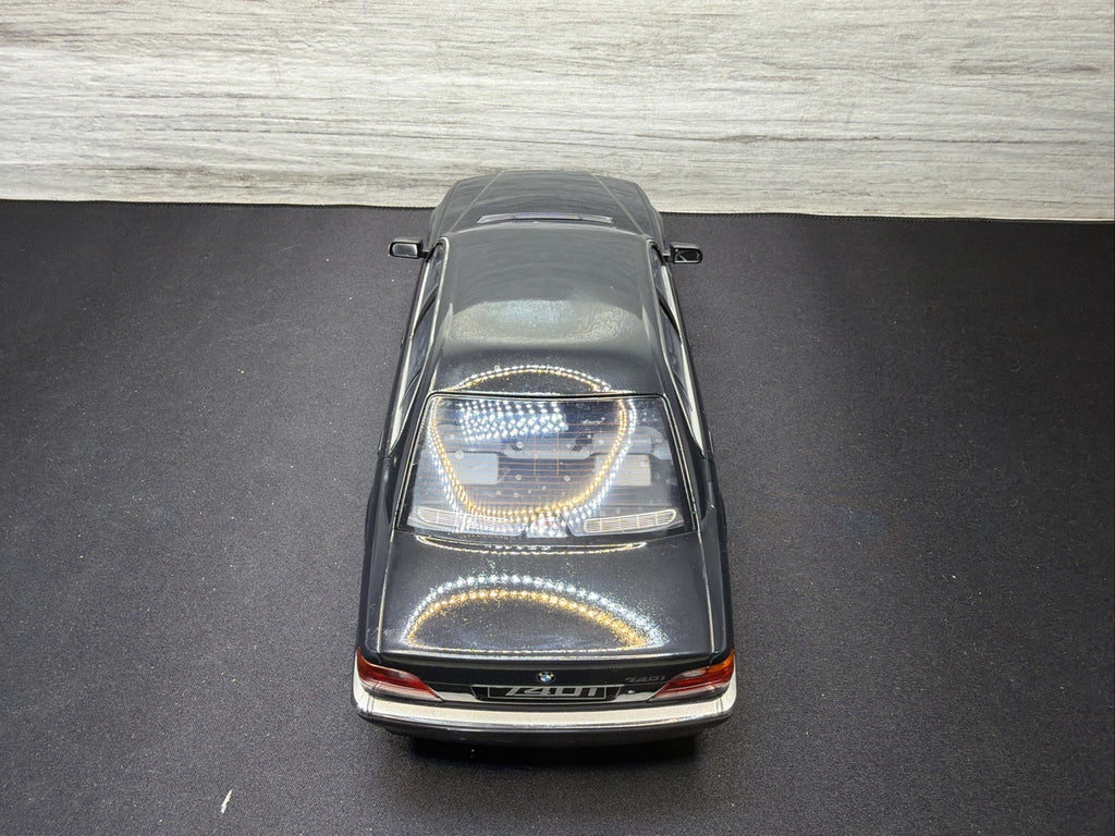 RARE 1:18 KK SCALE 1994 BMW 740i E38 7-series Black  Metallic Diecast  NO BOX11