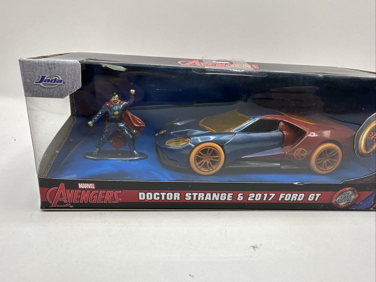 Jada Marvel Avengers Doctors Strange and 2017 Ford GT 1/32 New In Box1