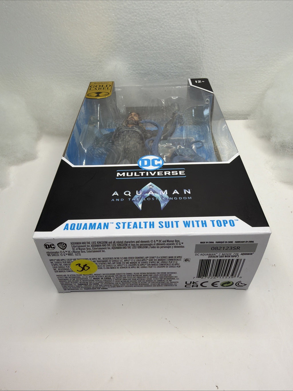 McFarlane DC Multiverse Aquaman Stealth Suit ( Lost Kingdom) Figure New GOLD8