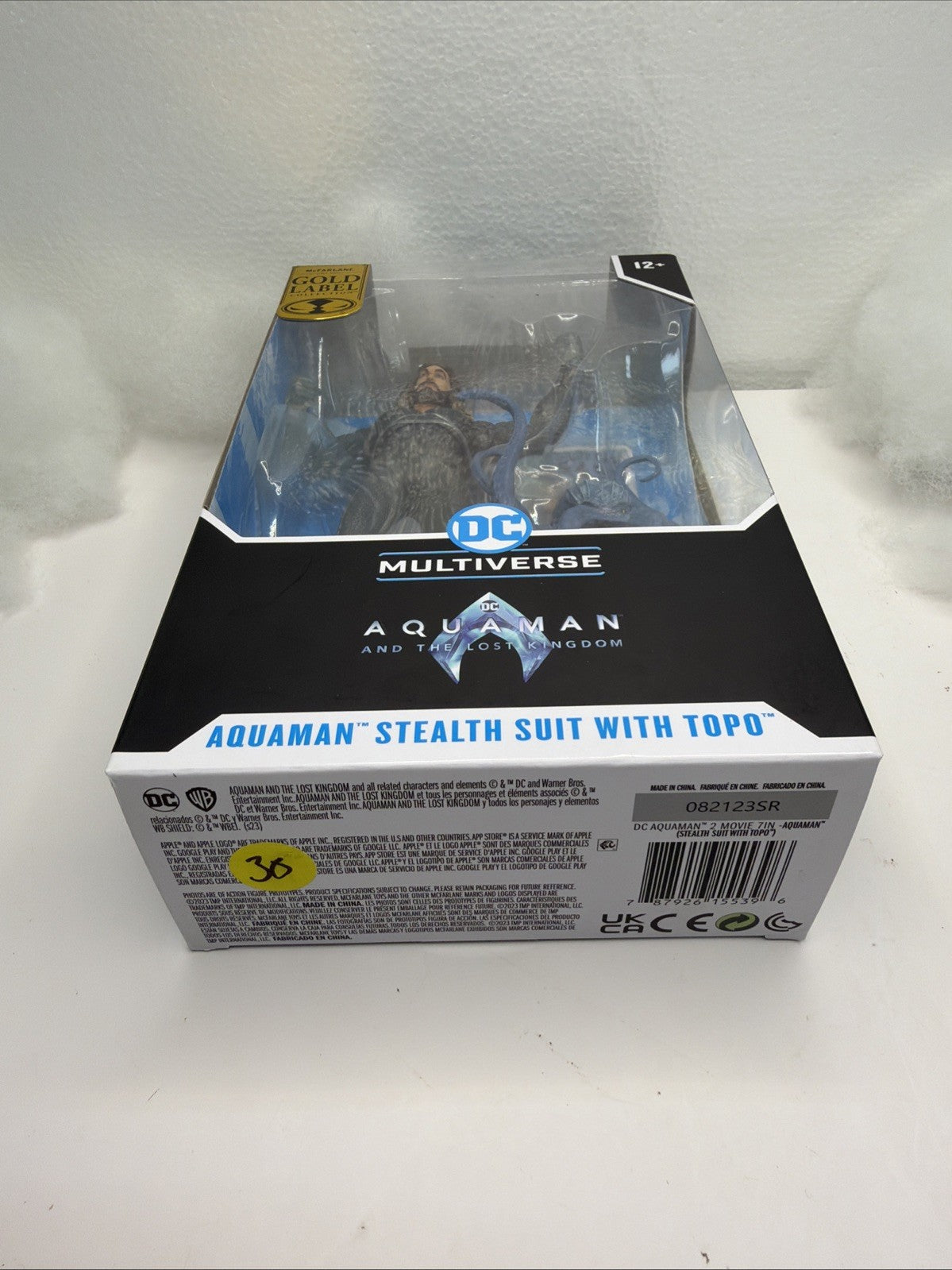 McFarlane DC Multiverse Aquaman Stealth Suit ( Lost Kingdom) Figure New GOLD8