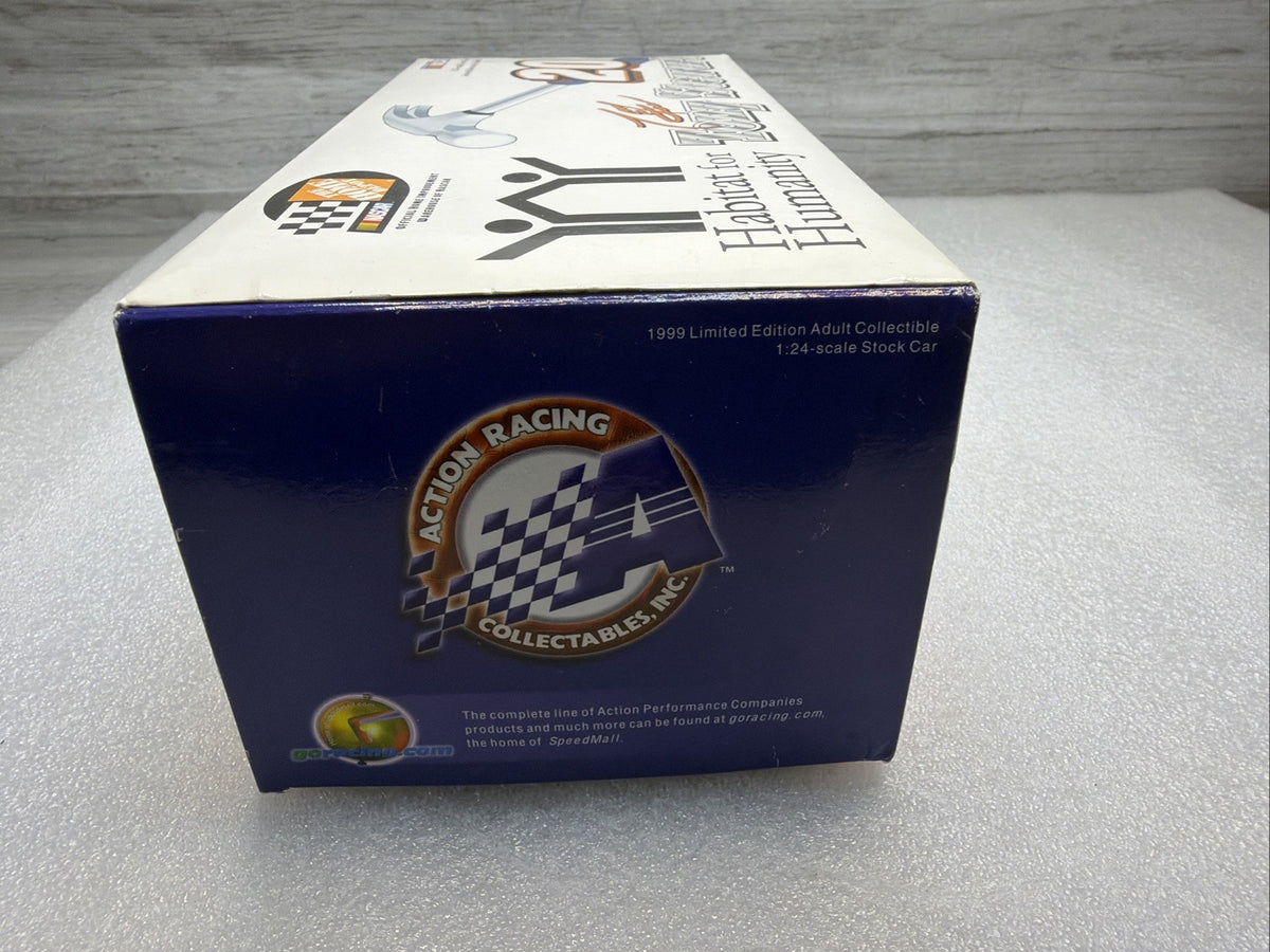 1999 Action Tony Stewart Home Depot Habitat For Humanity 1/24 Ltd Edition New11