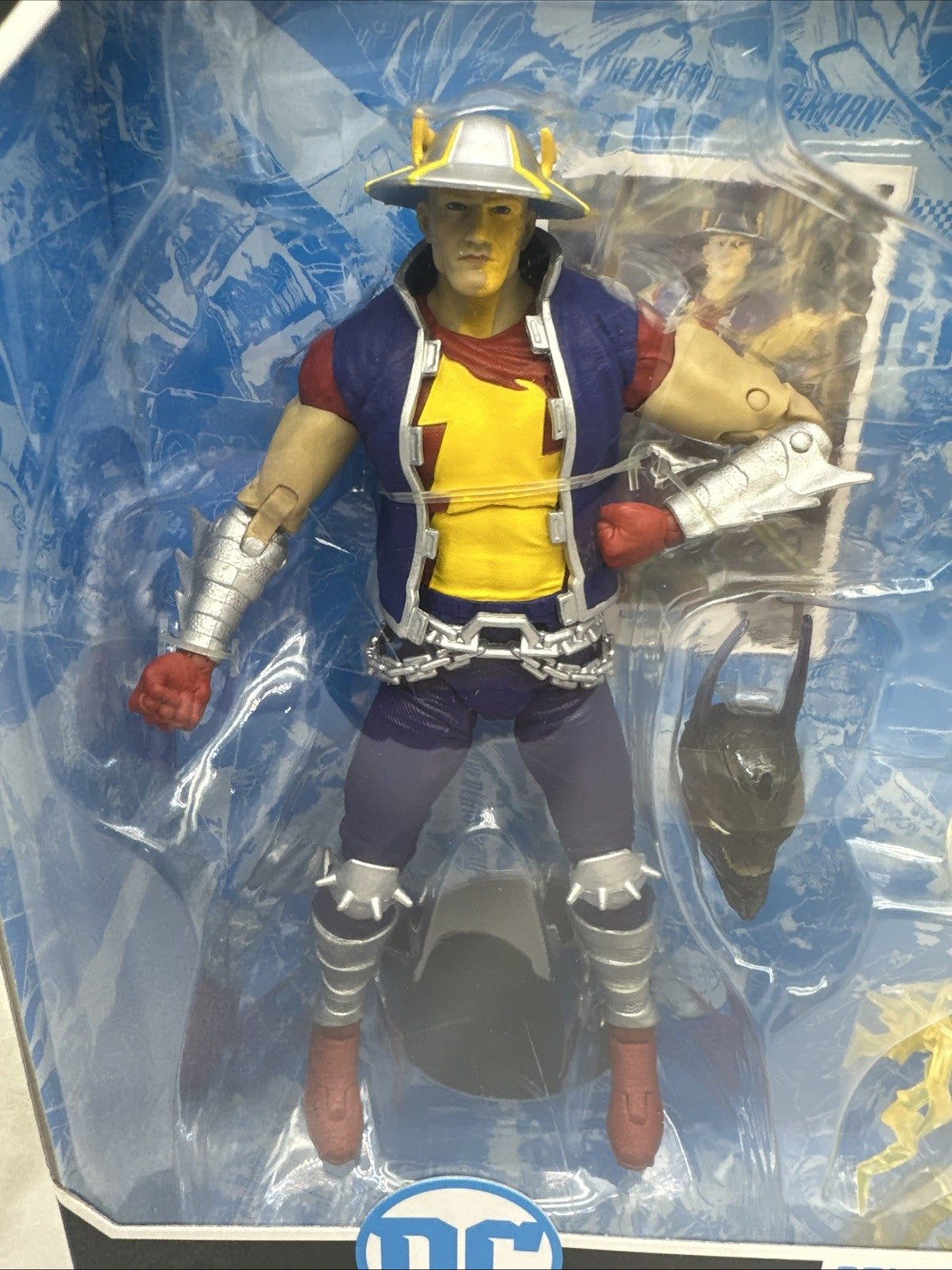 McFarlane DC Multiverse Jay Garrick SPEED METAL BAF Darkest Knight 7" Action Fig1
