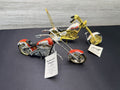 2 Budweiser Chopper Motorcycle Collectibles without box The Hamilton Collection0