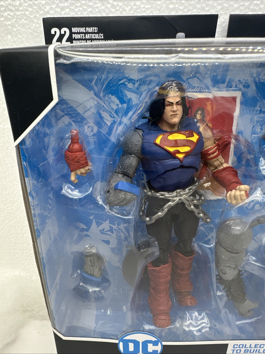 McFarlane Toys DC Multiverse Darkfather SUPERMAN Dark Nights Death Metal Figure1