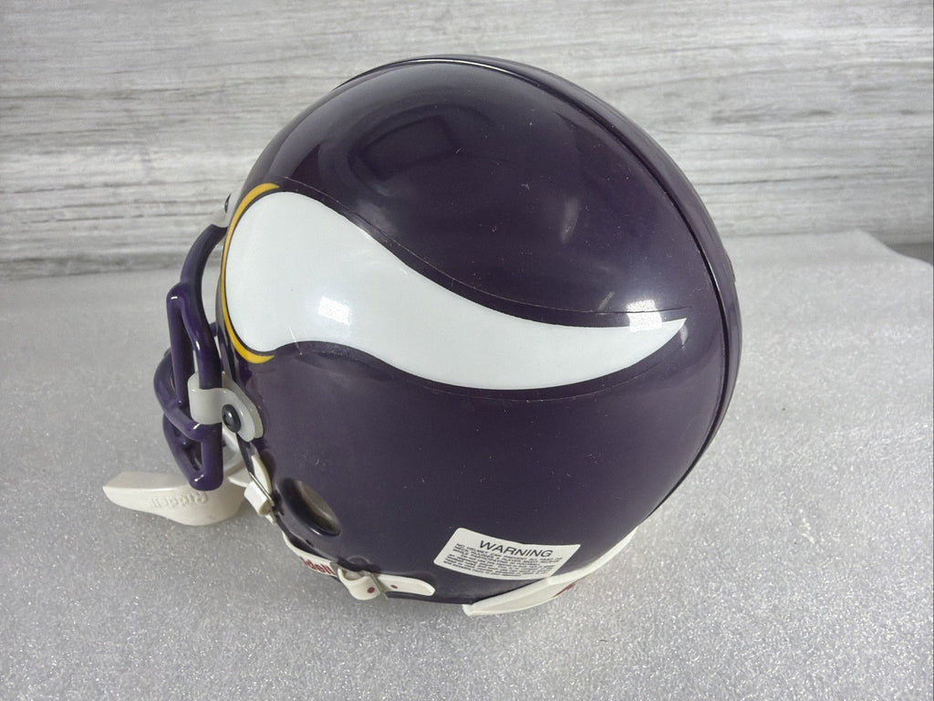 RANDALL CUNNINGHAM Signed MN  Vikings Mini Helmet NO COA PLEASE READ,AUTHENTIC6