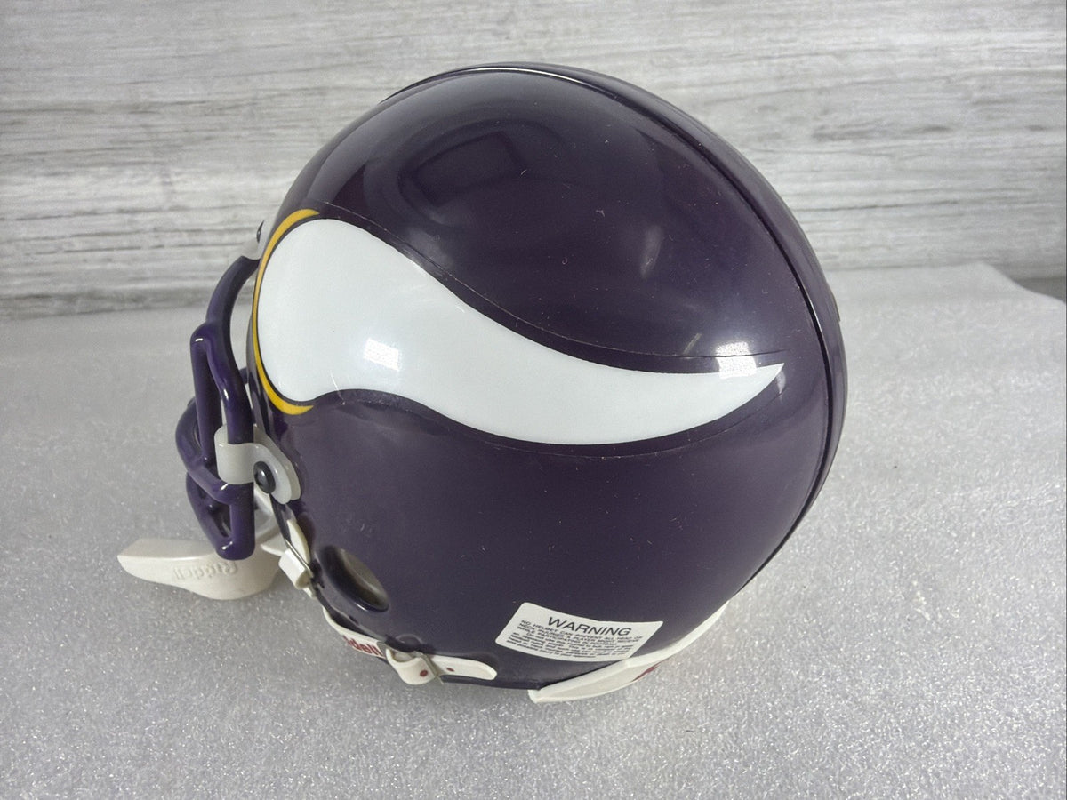 RANDALL CUNNINGHAM Signed MN  Vikings Mini Helmet NO COA PLEASE READ,AUTHENTIC6