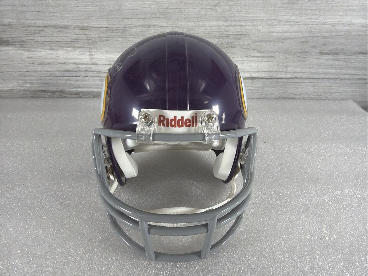BUD GRANT Signed Minnesota Vikings Mini Helmet NO COA PLEASE READ,AUTHENTIC4