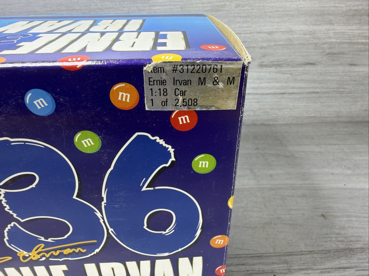 1999 Revell Ernie Irvan M&Ms 1/18 Pontiac New  1/2508 With Certificate15
