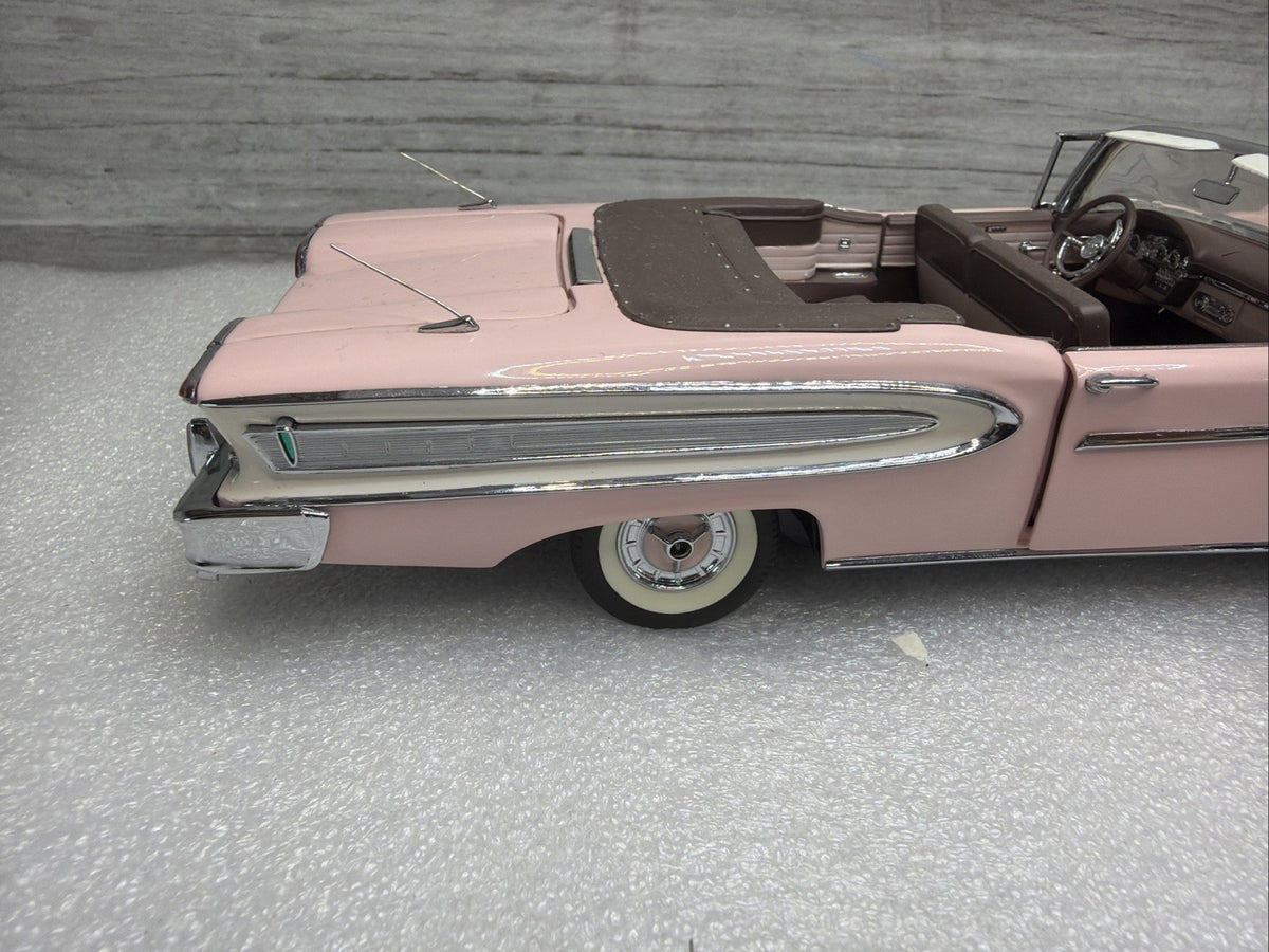 Franklin Mint 1958 Ford Edsel Pink 1:43 Scale No Box,tag LTE Damage See Pics1
