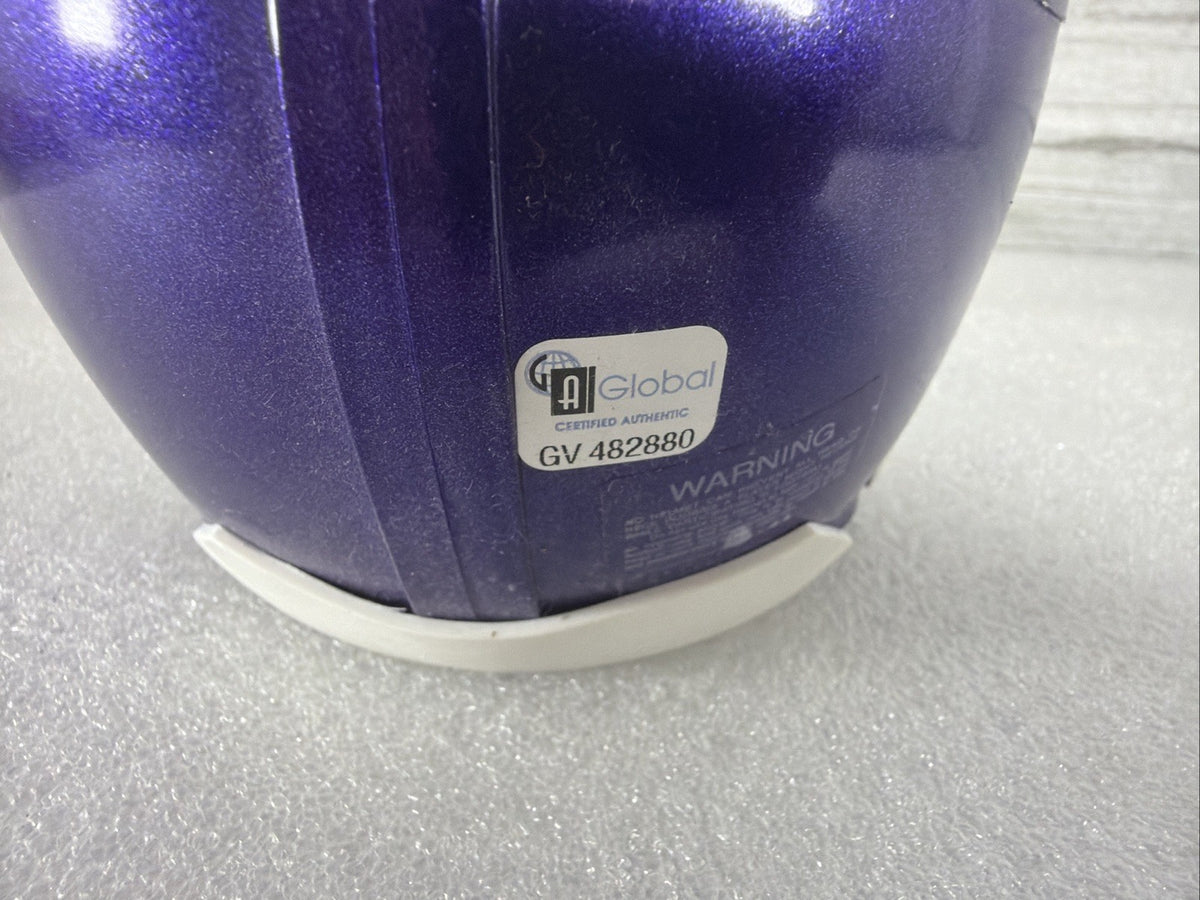 PERCY HARVIN Signed Minnesota Vikings Mini Helmet NO COA PLEASE READ,AUTHENTIC8