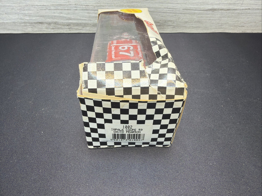 David Pearson #67 Rogers Esso 1959 Nascar Diecast 1 43 by Quartzo. Box Damage5