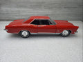 1965 BUICK RIVIERA GRAND SPORT HARD TOP WELLY 24072 1/24 DIECAST CAR RED NO BOX0