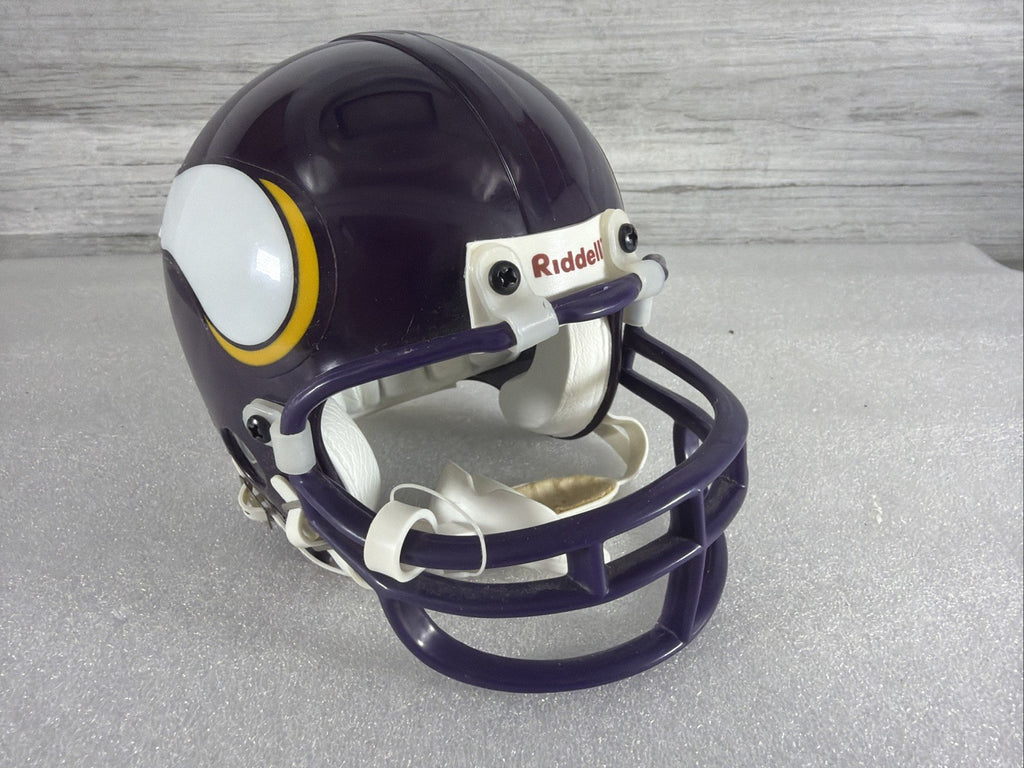 JEFF GEORGE  Signed Minnesota Vikings Mini Helmet NO COA PLEASE READ,AUTHENTIC6