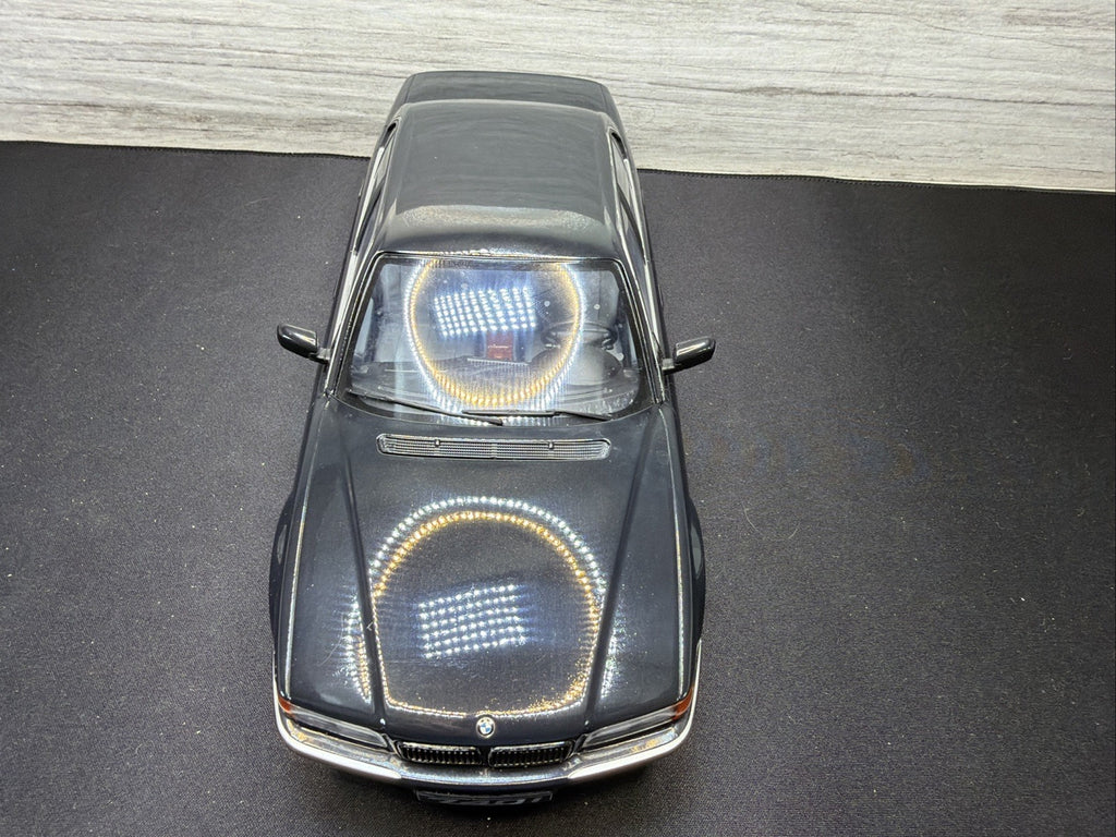 RARE 1:18 KK SCALE 1994 BMW 740i E38 7-series Black  Metallic Diecast  NO BOX5