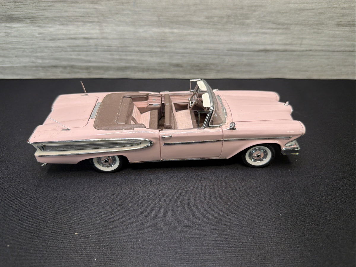 Franklin Mint 1:24 Scale Diecast 1958 Edsel Citation Convertible No Box Read0