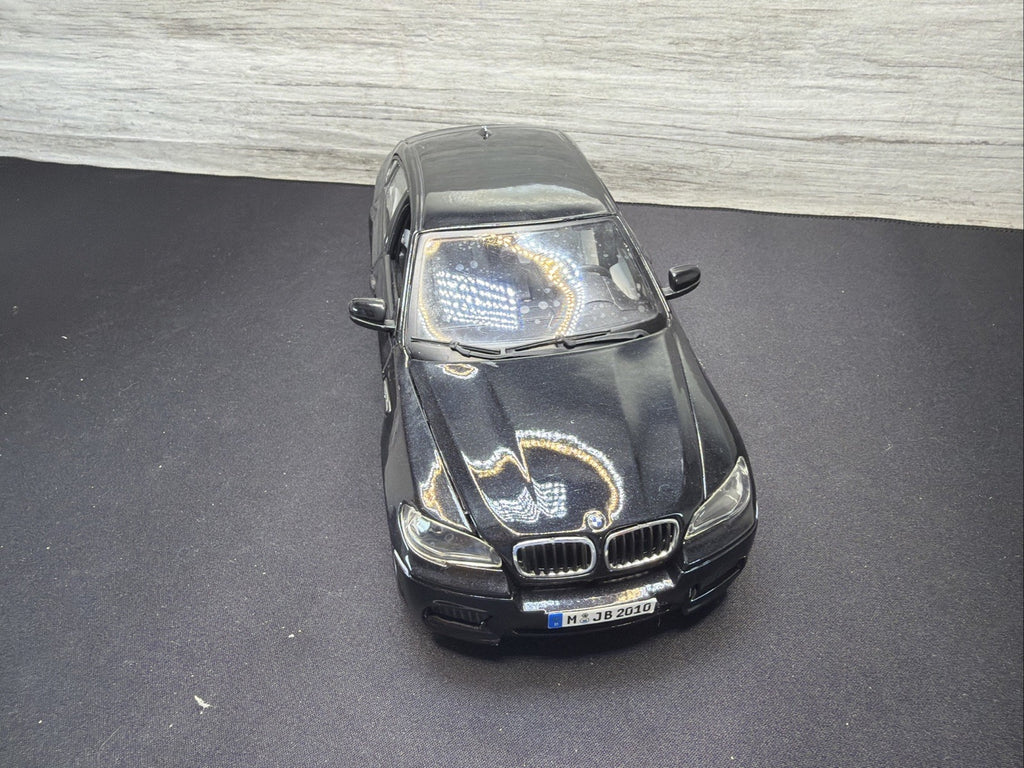 Bburago 1:18 2011 BMW X6 M Black Diecast Nice No Box3