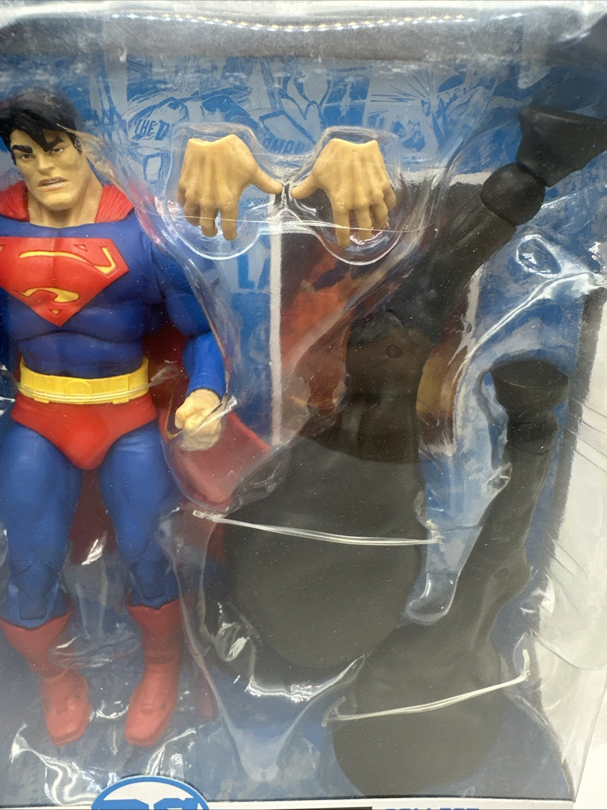 McFarlane DC Multiverse SUPERMAN Batman Dark Night Returns BAF 7" Horse  New2