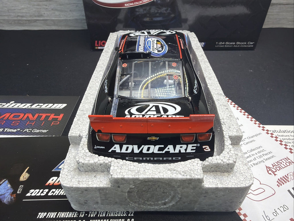 2013 RCCA ELITE Austin Dillon Advocare 1/24     #16 Of 120 W/COA NEW12